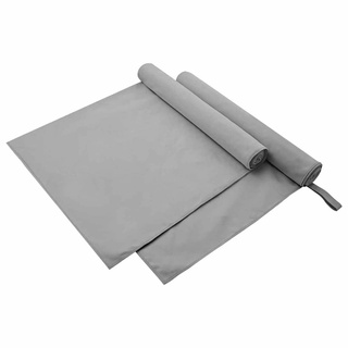 Ręczniki Sportowe 2 pcs Ciemnoszary 90 x 180 cm