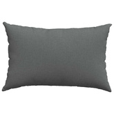Poduszki na sofę 2 pcs Ciemnoszary 60 x 40 cm tkanina