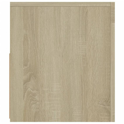 vidaXL Szafka pod TV z oświetleniem LED, dąb sonoma, 120x35x40 cm model standard