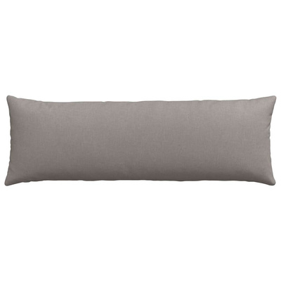 Poduszki na sofę 2 pcs Ciemnoszary 120 x 40 cm tkanina