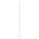 Łuk Ślubny Biały 195 x 35 x 211 cm Stal