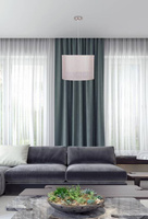 Lampa wisząca z abażurem Arabesca kremowa pojedyncza do salonu i sypialni