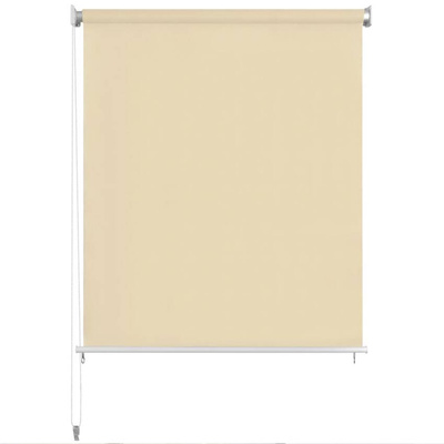 vidaXL Roleta zewnętrzna, 240x230 cm, kremowa