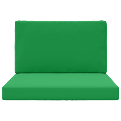 Poduszka do sofy na zewnątrz 2 pcs Zielony Poliester