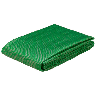 Plandeka z oczkami zielony 8 x 12 m 140 gsm PE