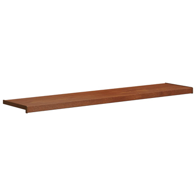 Parapet okienny Brązowe drewno 120 x 35 x 4,5 cm PVC