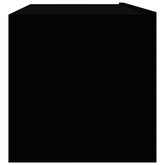 Szafka pod telewizor, czarna, 100x30x30 cm