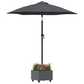 Podstawa do parasola Antracyt 45 x 45 x 45 cm Stal