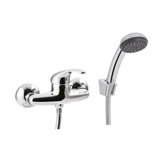 Bateria natryskowa z zestawem natryskowym Inis chrom  Invena