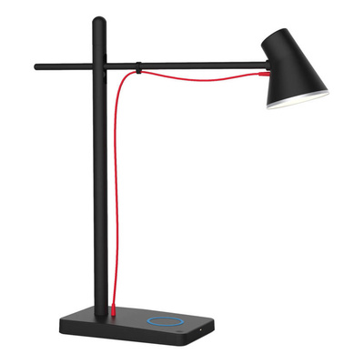 Lampa biurkowa czarna LED CLIP 