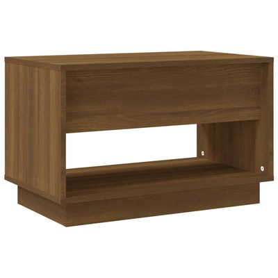 vidaXL Szafka pod TV, brązowy dąb 70x41x44 cm materiał drewnopochodny