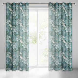 Zasłona Aster oliwkowa 140x250