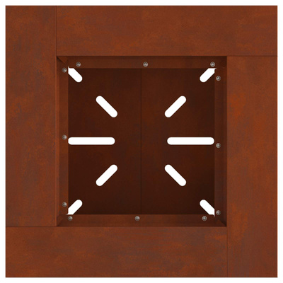 Kominek Brązowy 48 x 48 x 40 cm