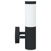 Zewnętrzna lampa ścienna 2 pcs Czarny 15 x 7,5 x 33 cm