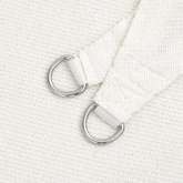 Żagiel przeciwsłoneczny HDPE prostokątny 2x4 m, biały