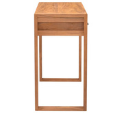 vidaXL Biurko z 2 szufladami, 100x40x75 cm, drewno tekowe model standard