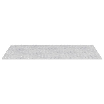 Stopień Prostokątny 4 pcs Srebrny 50 x 30 cm Aluminium