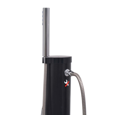 Prysznic solarny, 8 L, PVC i stal