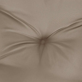 Poduszka na ławkę ogrodową, taupe, 110x50x7 cm, tkanina