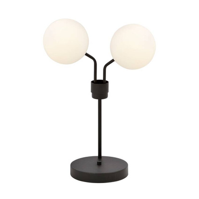 Lampka nocna  NOVA LN2 BLACK/OPAL