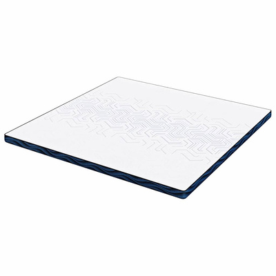 Nakładka na materac Biały 200 x 200 cm Tkanina żakardowa