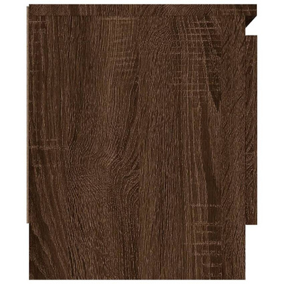 vidaXL Szafka pod TV, z drzwiczkami, brązowy dąb, 102x30x36 cm