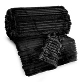 Koc Nina czarny 220x200