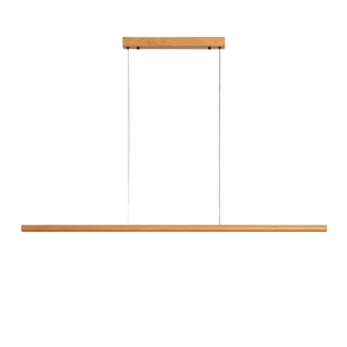 Lampa wisząca liniowa kolor drewna 60cm 30W CCT Abruzzo Arche