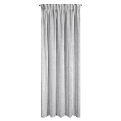 Zasłona Aleksa srebrna 140x270
