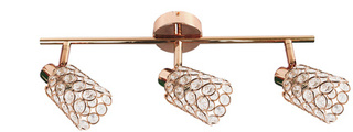 Lampa sufitowa YORK listwa regulowana 3-punktowa do korytarza metalowa