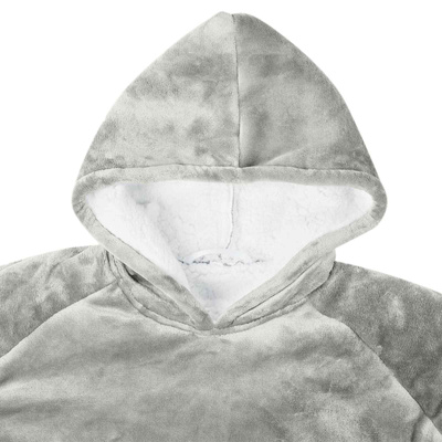 Bluza-koc Szary L Fleece i Flanela