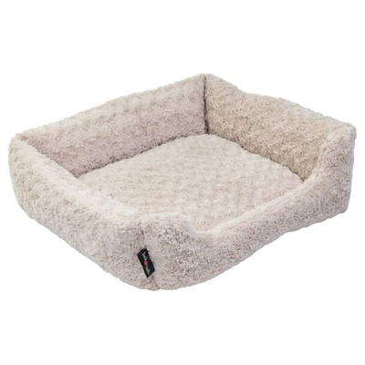 Jack and Vanilla Legowisko sofa Softy S, 60x52x18 cm, beżowe rozety