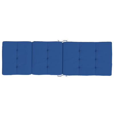 vidaXL Poduszki na leżaki, 2 szt., błękit królewski, tkanina Oxford