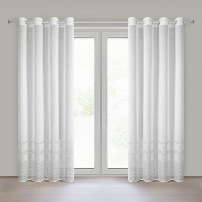 Zasłona Elira biała 140x250