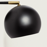 Kinkiet złoto-czarny Abruzzo Stefano E27