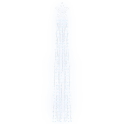 Lampki choinkowe, 320 LED, zimne białe światło, 375 cm