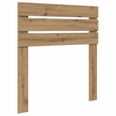 Ramka łóżka Dąb artisan 75 x 190 cm Lite drewno sosnowe
