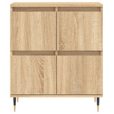 vidaXL Komoda, dąb sonoma, 60x35x70 cm, materiał drewnopochodny model standard