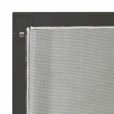 Siatka przeciw insektom do okien Antracyt 110 x 130 cm