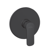 Podtynkowa bateria natryskowa 1-funkcyjna Siros czarna  Invena