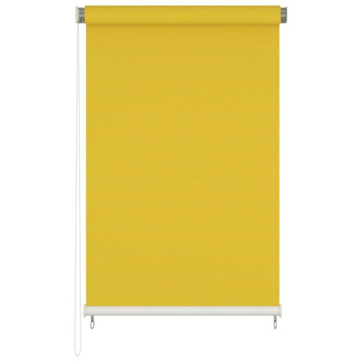 vidaXL Roleta zewnętrzna, 180x230 cm, żółta