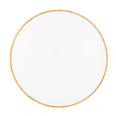 TENS lampa sufitowa plafon drew. 48W LED 3000/4000/6000K 59cm klosz biały, pilot