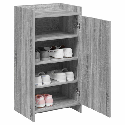 Szafka na buty Szary Sonoma 48 x 36 x 92 cm Drewno inżynieryjne