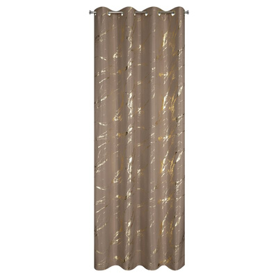 Zasłona Lani brązowa 140x250