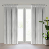 Zasłona Alita srebrna 85x140