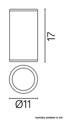 Lampa sufitowa 7003 BL