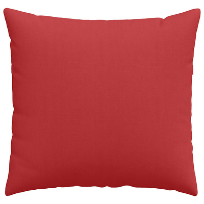 Poduszki na sofę 2 pcs Czerwony 45 x 45 cm tkanina