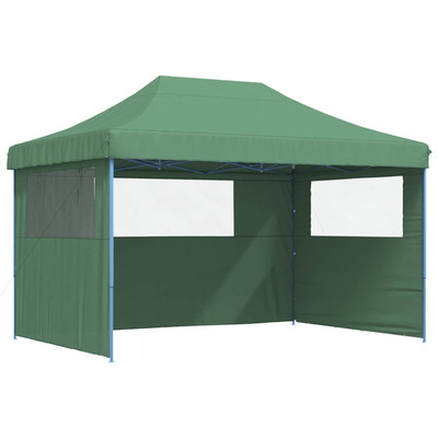 Namiot Imprezowy Zielony 279 x 410 x 315 cm Materiał Oxford