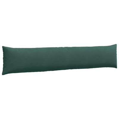 Poduszki na sofę 2 pcs Ciemnozielony 200 x 40 cm