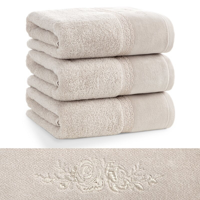 Ręcznik Sisi beżowy 70x140